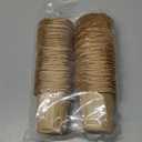 Fanativita Disposable Coffee Filters (2.1" H) for My K-Cup, K-Carafe, Cuisinart SS-RFC and Other Large Reusable Filter Cups (Unbleached 100 Count)