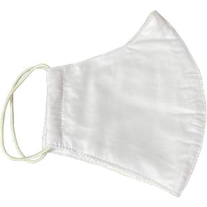 Cotton Face Cover with Filter Pocket (White)