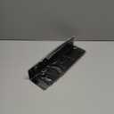 IEEK 4 PCS Small Acrylic Floating Wall Shelves,9 Inch Adhesive Display Shelf for Nintendo Switch/Smart Speaker/Security Cameras/Action Figures,No Damage Expand Wall Space,Black