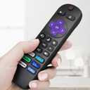 4 Pack Replacement Remote Control Only for Roku TV, Compatible with All TCL Roku/Hisense Roku/Onn Roku/Sharp/Philips Roku (Not for Roku Stick, Box or Speaker)