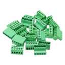 3 x MECCANIXITY 10PCS 5-Pin PCB Mount Screw Terminal Block Connectors 5.08mm/0.2inch Pitch Circuit Board Connectors for Home Appliances, Industrial Project