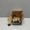 Bedwina Gold Trophy Award Mini Trophies Bulk  (Pack of 12) 6 Inch Tall Plastic Golden Statue Award, Party Themed Decorations, Winners or Appreciation Gifts Game Prizes for Adults & Kids