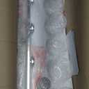 3 Light Chrome Bathroom Light Fixture, Dimmable 5CCT Chrome Bathroom Vanity Lights, 2700K-6500K Modern Crystal Bubble LED Wall Sconce Over Mirror with Clear Glass for Bedroom, Living Room