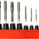 SST - Tap Socket Wrench - 8-Piece Adapter Set - Snug, Secure, & Durable - Easy Storage & Organization - Fits All Number & Fractional M.C.T.I. Standard Taps - Designed in the USA
