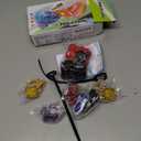 Gyro X Battle Blade Set, 6 Right Spinning Tops and 2 X Launhcers, Great Starter Gyro Pack for Boys Toys Kids Birthday Toy 6+