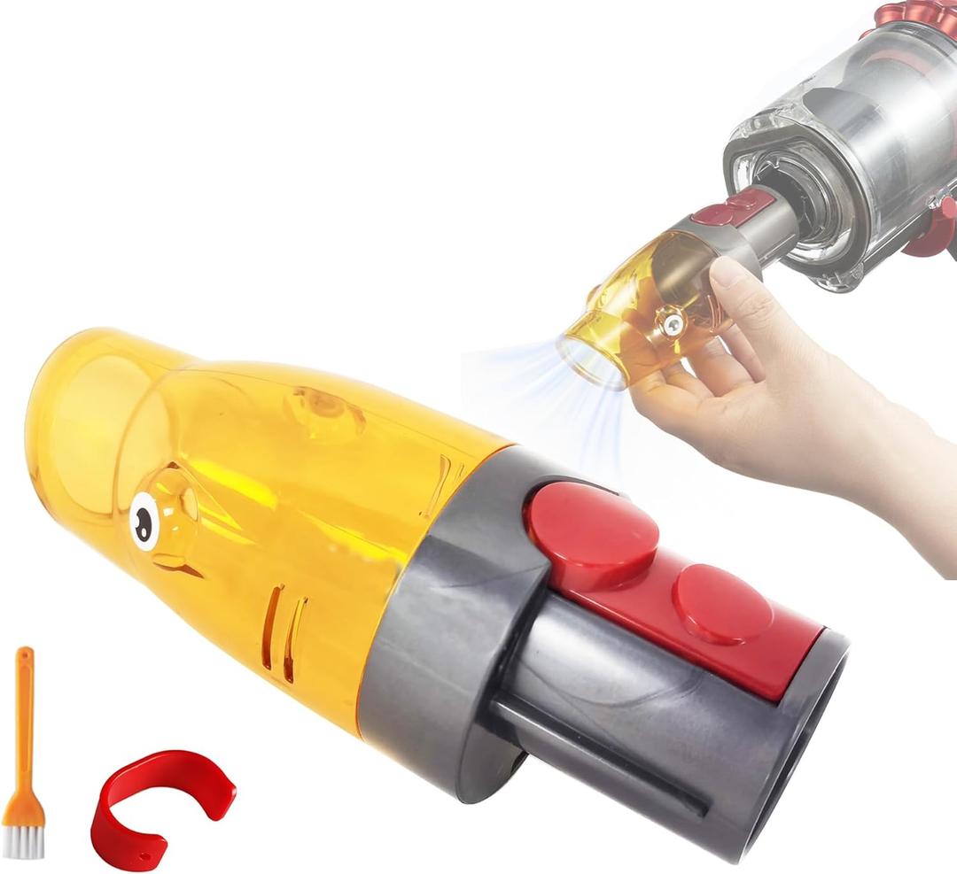 Quick Vacuum Suction Tip Adapter,Compatible with DYS V7 V8 V10 V11 V12 V15 Vac Cordless Cleaners, Fast Sealing Clothing Storage Bags, Mini Head Replacement Accessories Parts