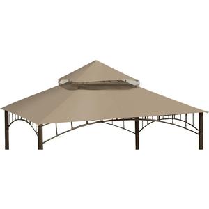 ONTHEWAY Replacement Canopy roof for Target Madaga Gazebo Model L-GZ136PST (Beige1)