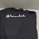 Hanukkah Chanukah Fun Jewish Retro 90s Athletic Champ Style Sweatshirt, Medium, Black 
