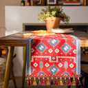 1372 Inch Table Runner, Retro-Luxury Tassels Series for Kitchen Dining Table Holiday Decoration (Chipset)