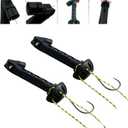 3 x Fly Fishing Magnetic Fly Threader, Fishing Accessory to Easily Rig Small Flies Make Fly Tying Simpler, Works with Most Hooks, tippets, and Fly Style