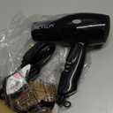 Revlon Compact Hair Dryer | 1875W Lightweight Design, Perfect for Travel, (Black)