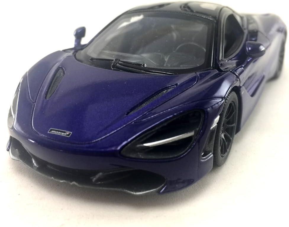 KiNSMART McLaren 720s 5 Inch 1:36 Scale Die Cast Metal Model Toy Super Sports Car (Purple)