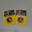 2 x Prime-Line N 7385 Bi-Fold Door Knob, Wide Base & Large Diameter Door Knob For Easy Gripping, Replace Old or Unsightly Knobs, 1-11/16 in. Outside Diameter, Diecast, Classic Bronze (Single Pack)