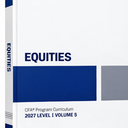 2027 CFA Program Curriculum Level I, Volume 5: Equity Valuations