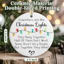 Coworker Christmas Ornament - Work Bestie Gift - Thank You, Appreciation Gift for Coworkers