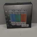 3-in-1 Room Wall Mounted Bathroom, Shower Pump Dispenser and Organizer, Dispensers for The Shower, Shampoo and Conditioner Dispenser, Shampoo Dispenser for Shower(Golden)