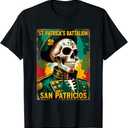 Saint Patrick's Battalion San Patricios Irish T-Shirt, 4XLT