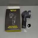 2026 Cordless Electric Scissors, Fast Charging Rechargeable Cardboard Cutter with Replaceable Blades and Long-Lasting Battery, Effortless Cutting for Cloth, Fabric, Plastic & Leather (Gray-black)