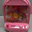 Skirfy Claws Machines for Kids,Unicorns Toys for Age 6+,Kids Games Mini Vending Machines with Squishys Toy Candy Dispenser,Claws Game Machine,Birthday for Girls Age 8-12 (Pink)