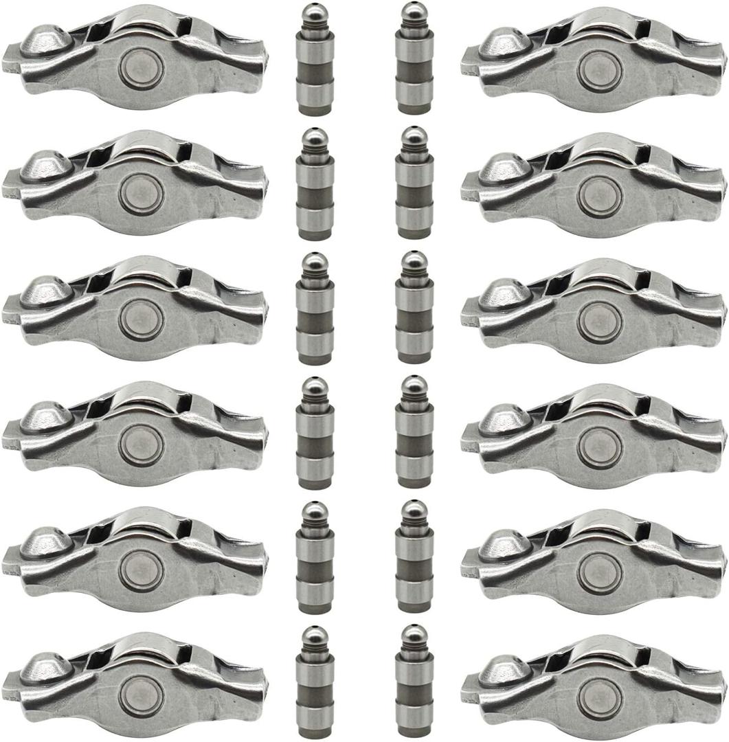 Rocker Arm and Lifter Kit 12 Pcs for ChrysIer 200 300 for Dodge for Ram 1500 for Challenger for Journey for Jeep for Grand for Cherokee for Wrangler 3.6 2011-2020 Replace 5184296AH 5184332AA