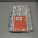 SERISSA 2x3 Rugs for Entryway, Washable Non-Slip Grey Blue Small Area Rug, Soft Low-Pile Boho Geometric Indoor Entry Rug Door Mat Indoor Entrance Front Door Carpet for Bathroom Kitchen Bedroom