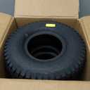 MaxAuto 15x6.00-6nhs Lawn Mower Tires 15x6x6 Lawn Tractor Tire 15x6-6 Turf Tires, 4 Ply Tubeless Tire, 565 lbs Capacity, Set of 2