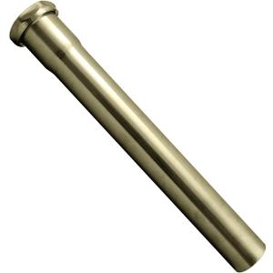 Westbrass D423-03 1-1/2" x 12" Slip Joint Extension Tube, PVD Polished Brass
