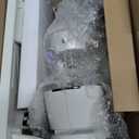 Magicfly Mini Sewing Machine with Extension Table, Dual Speed Portable Sewing Machine for Beginners with Light, Sewing Kit for Household Use, White