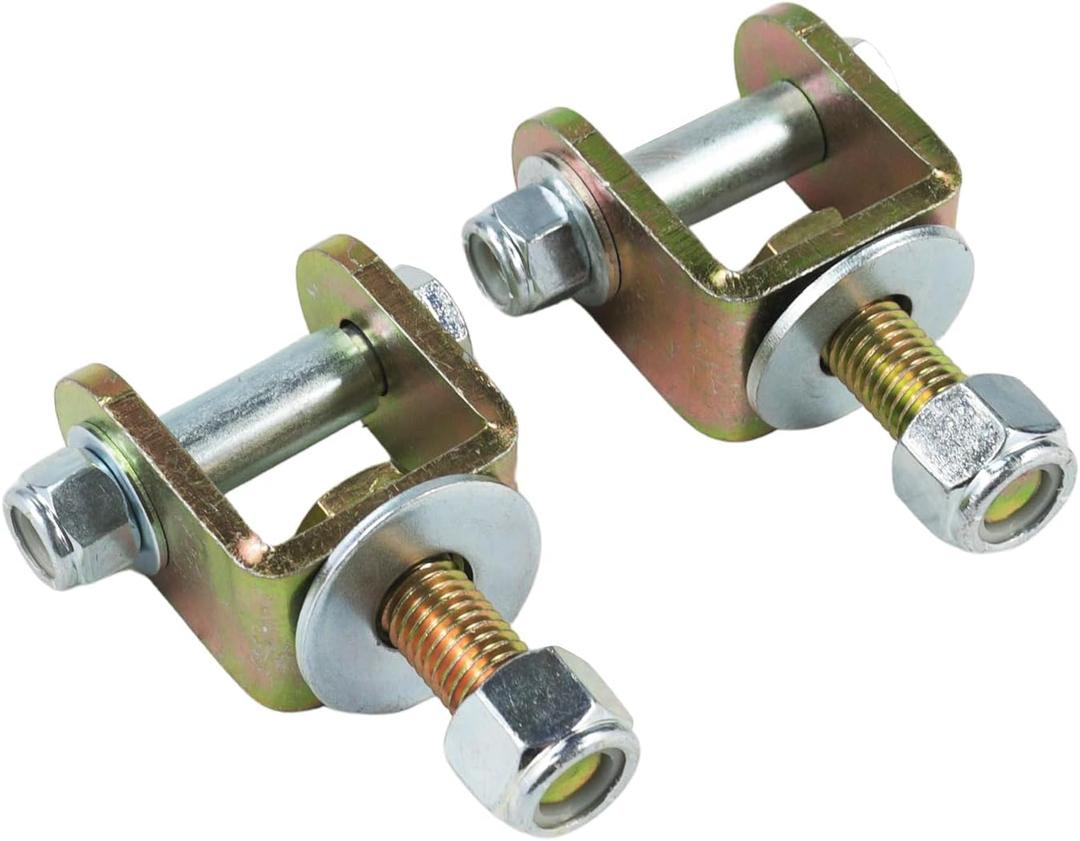 690001 Shock Adapter Mount to Eyelet Conversion Mounts  HeavyDuty Steel Shock Mount Kit with Sleeves and Hardware  Fits 1/2Inch Shock Mounts for Lifted Trucks, SUVs, and OffRoad Vehicles