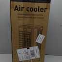 Portable Air Conditioners, Evaporative Air Cooler with Remote & LED Display, 120 Oscillation, 12H Timer, 3 Speeds & 4 Modes, 60W Energy-Efficient, Windowless Swamp Cooler for Bedroom Office Garage
