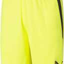 PUMA Mens Teamliga Shorts Casual Bottoms Casual Drawstring (Green, M)