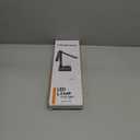 Dimmable LED Desk Lamp with USB Charging Port Bright, 50 Lighting Modes Dual Swing Arm Architect Table Lamp Light Desk Lamp for Home Office Dorm Piano Nail (Black-Upgraded)