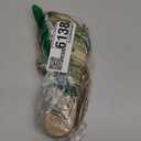 PARTY Women's Strappy Sandals Lace Up Flats Tie Up Open Toe Ankle Strap Shoes (8, Gold)