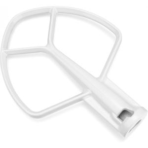 K5AB K5SS Coated Flat Beater Replacement for Kitchenaid 5 Qt Bowl Mixer K4 K5 KP50 KSM5 KSM50 KSM500PS KSM450, Paddle Attachment for Kitchenaid Mixer