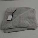 Cordless Heated Blanket, Battery Operated & Rechargeable Throw  Portable Electric Blanket with Far-Infrared Heating, Faux Rabbit Fur, 9000mAh Battery Powered, Travel, Office & Outdoor Use (Grey)