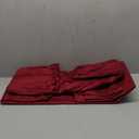 Mayfair Linen Egyptian Cotton Sheet Set - 800 TC 4 PC Burgundy Queen Bedsheet for Queen Size Bed, Sateen Weave Luxury Hotel Sheets, Soft Cooling Sheets, 16" Deep Pocket (Fits Upto 18" Mattress)