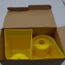 8 Pcs Feed Scoop Plastic Enclosed Heavy Duty Stackable Feed Scoop for Horse Chicken Livestock Animal Ranchers Homesteaders Farmers,2 Qt