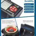 DEWENWILS Sprinkler Timer 2 Zone, Water Timer for Garden Hose, Programmable Hose Timer Faucet Watering with Automatic/Rain Delay/Manual Mode, Outdoor Irrigation Controller for Lawn, Yard
