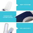 2 Pieces Silicone Toddler Baby Finger Guard with Breathable Wrist Band Thumb Kit to Prevent Children from Sucking Fingers (Blue)
