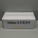 Modern LED Ceiling Lights for Bedroom 26" Dimmable Square Ceiling Lights for Living Room with Remote Control Black Bedroom Light Fixture for Kitchen,Bathroom,Balcony (Black 4 Rings)