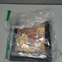 Rain Coats (2 Pack) - Reusable EVA Rain Ponchos For Adults Rain Jackets Raincoats For Men Women (One Size, Black)