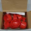 Chicken Water Cups, Automatic Waterer Kit for Poultry, 3/8 Inch Thread Filling Poultry Drinking Bowl Chicken, Ducks, Birds, Turkeys etc (6 Pack)