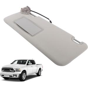 GXYWADY Gray Sun Visor Left Replacement for Ram 1500 2500 3500