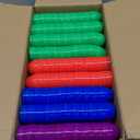 OCTERIC 180Pcs Easter Eggs, 2.3" Fillable Bright Colors Plastic Easter Eggs Empty for Easter Hunt, Easter Basket Stuffers, Party Favor, Classroom Prize Supplies