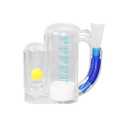 Incentive Spirometer (WHITE02),Breathing Exercise Device for Lungs,Breathing Trainer for Adults,5000ml Volume Measurement with Flow Rate Indicator