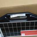 S2500 2.2 Joule Solar Fence Charger, 60 Miles Solar Electric Fence Charger for Livestock, Horses, Cattle Sheep, Portable and Super Tough