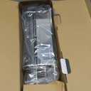 KitchenAid Compact, Space Saving Rust Resistant Dish Rack, with Angled Self Draining Drain Board and Removable Flatware Caddy, 16.06-Inch, Gray