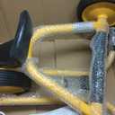 MYRIDER Toddler Trike, Kids Tricycle for Preschool, Daycare, Playground Kids Tricycles, Rubber Tires, Yellow/Black, 12" Midi