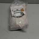 YoungsTex Short Linen Curtains 54 Inch Length 2 Panels for Window, Light Filtering Drapes Semi Sheer with Bronze Grommet Rustic Textured for Bathroom Bedroom Living Room, 42 X 54 Inch (Natural)