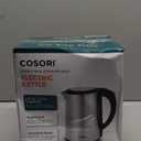 Cosori Electric Kettle, No Plastic Inner Lid, Filter & Spout, Stainless Steel Tea Kettle, Automatic Shut Off & Boil-Dry Protection, Durable Tea Kettle Boiler & Heater, 1.5L/1500W, Silver